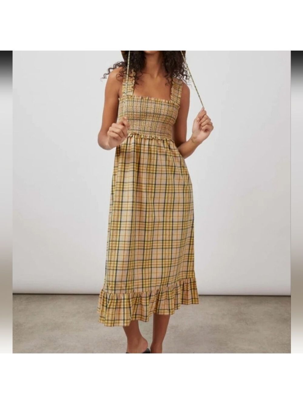 Rails Rumi Dress Sunflower Plaid - Picture 3 of 16